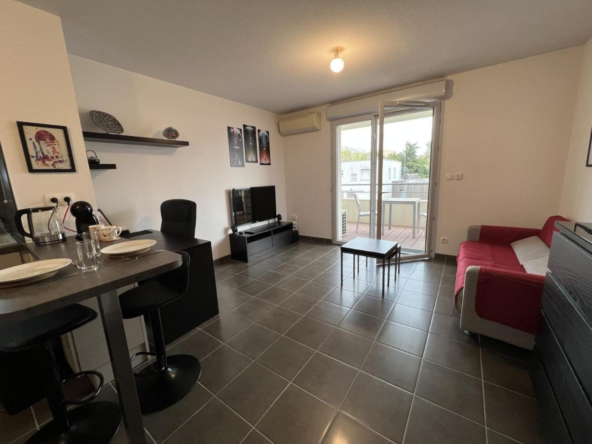 Le Skywalker : T2 Avec Parking & Balcon Apartment Toulouse Bagian luar foto